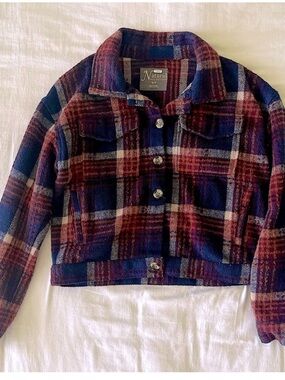 Natural Reflections Plaid Jacket